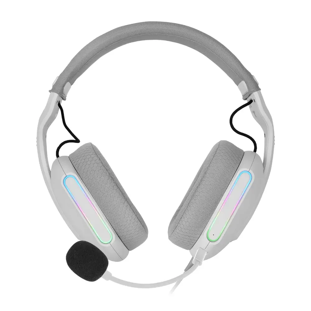 Headset Mars Gaming MH-PRO Gaming ARGB Wired Branco - Imagem 2
