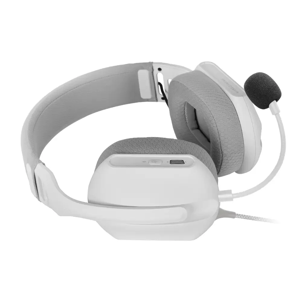 Headset Mars Gaming MH-PRO Gaming ARGB Wired Branco - Imagem 3