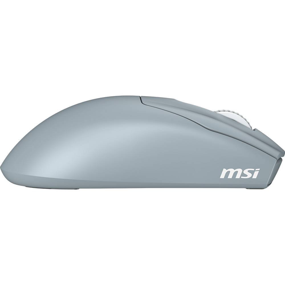 Rato Óptico MSI Forge GM340 Wireless / Bluetooth 12000DPI Sky - Imagem 6