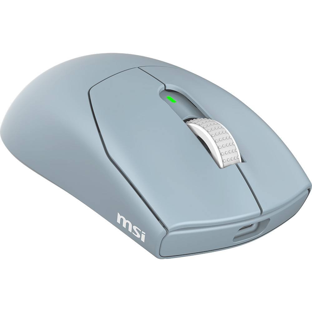 Rato Óptico MSI Forge GM340 Wireless / Bluetooth 12000DPI Sky - Imagem 5