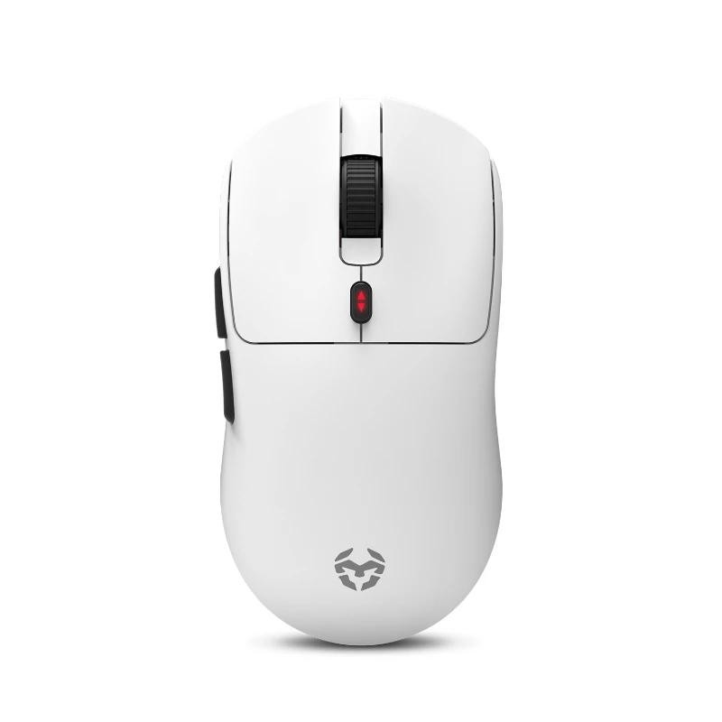 Rato Óptico Krom Klever Superlight Wireless Gaming 10000DPI Branco