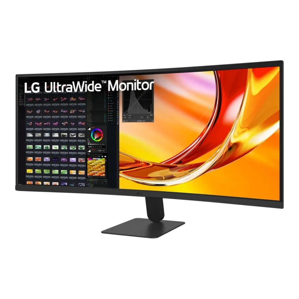 Monitor Profissional LG 34U601B-B 34" VA WQHD 120Hz Preto - 34U601B-B - Imagem 3